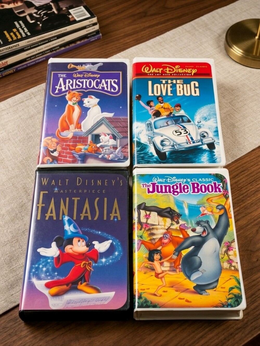 Disney Classic Movie VHS Tapes  (Lot Of 4)